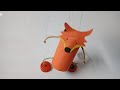 Make a Fox Using Paper in 3 Minute