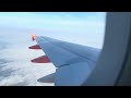 EasyJet airbus a320-214 pushback taxi and take off from EDI