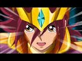 Kouga vs Poseidon - Saint Seiya Omega Ultimate Cosmo