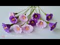 How To Make Morning Glory Paper Flower #2 / Paper Flower / Góc nhỏ Handmade