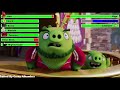 The Angry Birds Movie (2016) Final Battle with healthbars 1/4