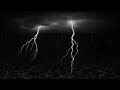 Sleep to Heavy Rain and Nonstop Thunder Sounds | Really Relaxing Black Screen Rainstorm!