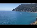 Enjoy the stunning sea view at Cinque Terre in Italy. Also saw a WWII bunker on the hill