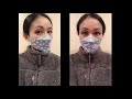 Easiest🔥KF94 Diamond mask tutorial | World latest mask