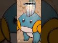 Stained Glass Mudkip