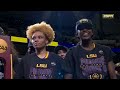 LSU hoists the National Championship trophy 🏆 | ESPN College Basketball