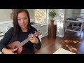 Hallelujah verse 1 & 2 (Leonard Cohen, Jeff Buckley) Ukulele cover