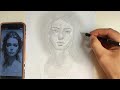 how to draw Portrait #2 part 1