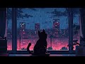 Sleepy rainy nights 💤 Lofi cat mix 😸 Beats To Sleep / Chill To