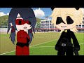 Ladybug and Chat noir finding out each others identity || AU || MLB gacha