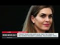 Former Trump aide Hope Hicks takes stand in 