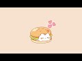 Lofi cat 😺 lofi chill【Cute lofi music mix】 🍔 study/aesthetic/chill/relax ♪