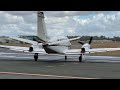 THAT NOISE!! Cessna 441 Conquest at Archerfield Airport