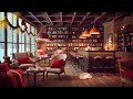 [No ads]Coffee Shop Ambience ☕ Positive Bossa Nova Jazz Music for Relax, Good Mood | Bossa Nova Cafe