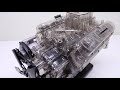 Ford Mustang V8 K-Code 289 Engine Model Build - Stop Motion
