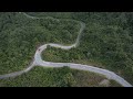 Abandoned old Stockton mine road by drone in 4K - New Zealand