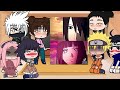 Time 7+hinata e amigos react a hinata e sasuke (contém sasuhina) AU