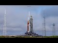 4K: The Space Launch System emerges from the fog