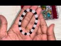 Easy Beaded Bracelet Making | Diy CuteBeaded Pearl Bracelet Tutorial #jewelrymaking #bracelets