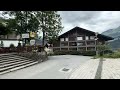 🇨🇭Wengen, Switzerland - ☀️ Peaceful 4K HDR Walking Tour 🏔️Gorgeous Swiss Village with Stunning Views