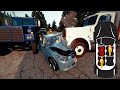 BeamNG Drive - Realistic Crossroad Crashes #4