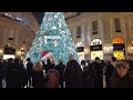 Milan Italy, This is the Busiest and Crowded Christmas Night in Milan