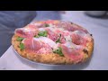 A Japanese Handmade Michelin Pizza from Naples Legends Recipe in Italy!Wood Fired
