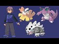 All Paul's Pokemon Team