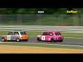 Mini Se7en and Miglia race at the Brands Hatch DTM