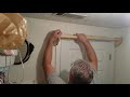 Door Clothes Hanger, Rod Over Door, Door Clothes Rod, A bar over door to hang wet clothes for Drying