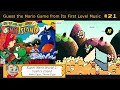 Guess the Mario Game from Its First Level Music
