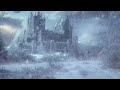 Howling Winds and Blizzard Sounds for Sleeping at a Abandoned castle | Winter Storm | White Noise
