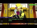 Valant Gramarye's awkwardly long pauses and the judge's imagination (Apollo Justice clip)