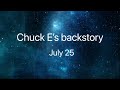 Chuck E’s backstory (trailer)￼ (read description)