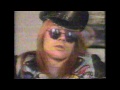Guns n Roses 80's Interviews Part 1