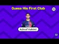 EXTREME DIFFICULTY! Guess the Footballer's FIRST CLUB