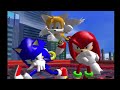 Team sonic vs team rose, but I voice team sonic