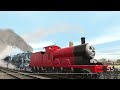 JAMES ANGRY FACE - POLAR EXPRESS FROZEN ICE RUNNING WITHOUT ANY DIRECTION-TRAINZ RAILROAD SIMULATOR