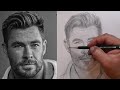How to draw portrait using scales transfer method for the beginners🌟