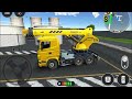 Mobile Crane Truck Simulator - Transport & Installation of Industrial Fan - Android Gameplay