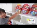 Ryan Surprise Toys Opening Challenge with Toy Jellies