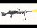 Machine gun animation 30 fps per secons