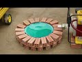 DIY Mini Tractor making Juice Press Science Project | Technology agricultural machine