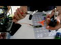 How to Calculate the total resistance of resistors and capacitance of capacitors in series/parallel.