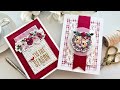 TWO 5x7 Christmas Cards, I am LOVING them! | Spellbinders handmade Holidays Christmas Kit 2024