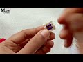 How to make simple beaded bracelet || Beaded bracelet making tutorial || easy bracelet and earrings
