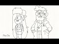 i want it that way (gravity falls animatic)