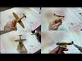 Build Model Aeroplane Using Ice Cream Sticks  | Spitfire Mark 1 | #how #aeroplane #diy