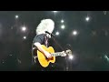 Queen- Brian May with Freddie Mercury video-  Love of My Life - LIVE Birmingham