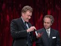 Conan Throws Knives With Penn & Teller | Late Night with Conan O’Brien